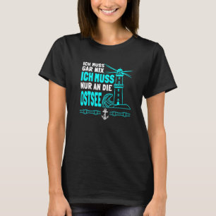 North Germany Sea Island Baltic Sea Vacation T-Shirt