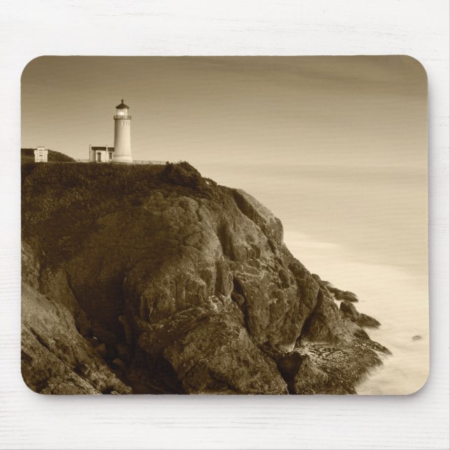 North Head Lighthouse | Fort Canby State Park, WA Mouse Pad (Front)