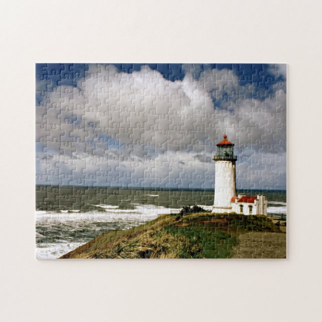 North Head Lighthouse, Washington Jigsaw Puzzle (Horizontal)