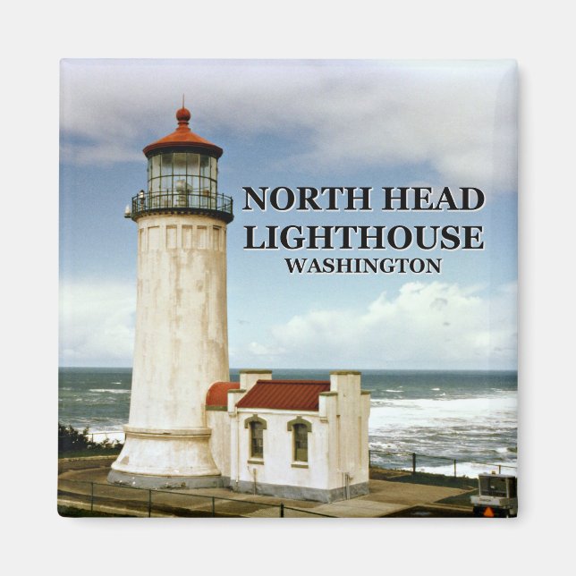 North Head Lighthouse, Washington Magnet (Front)