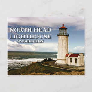 North Head Lighthouse, Washington Postcard