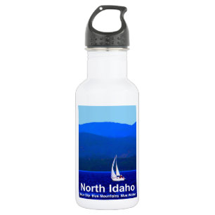 North Idaho Blue 532 Ml Water Bottle