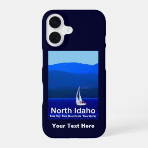 North Idaho Blue iPhone 16 Case