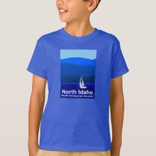 North Idaho Blue T-Shirt
