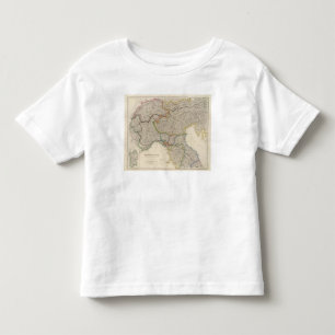 North Italy with Sardinia Toddler T-Shirt