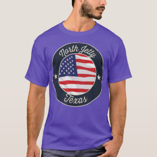 North Jetty - Patriotic Texas Souvenir T-Shirt