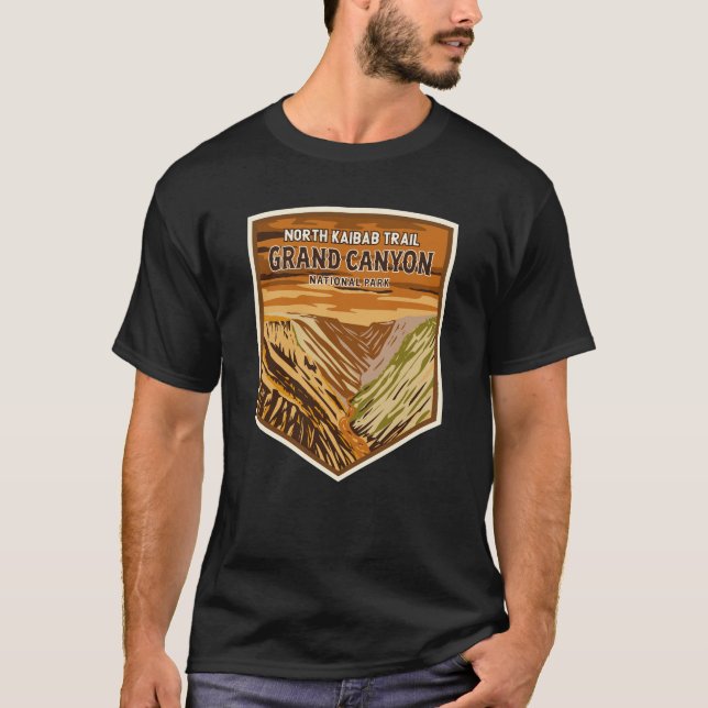North Kaibab Trail, Grand Canyon National Park T-Shirt (Front)