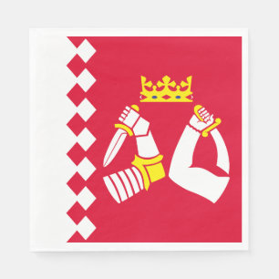 North Karelia Flag Napkin