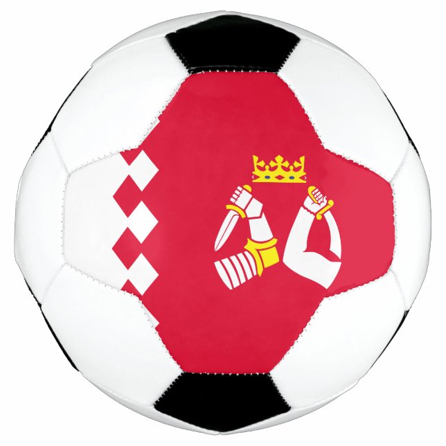 North Karelia Flag Soccer Ball (Front)