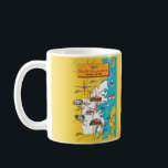 North Kingston Rhode Island Map Mug<br><div class="desc">A vintage illustrated map of North Kingston,  Rhode Island repurposed on a mug. It's sooo colourful!</div>