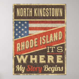 North Kingstown Rhode Island Poster