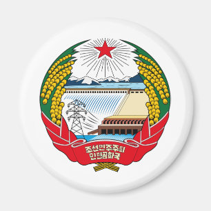 North Korea coat of arms Magnet