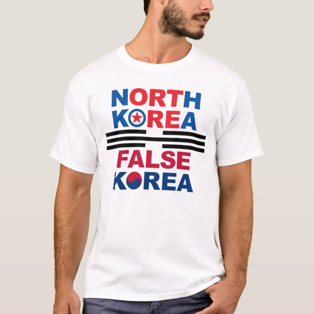 North Korea | False Korea T-Shirt (Front)
