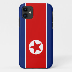 North Korea Flag iPhone 11 Case