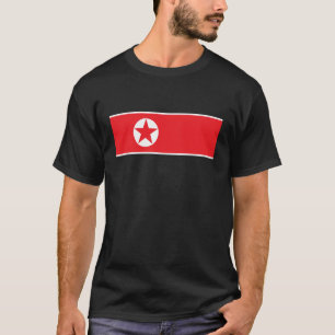 North Korea Flag DPRK Pyongyang Long Sleeve T-Shirt