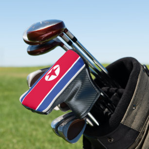 North Korea flag Golf Head Cover