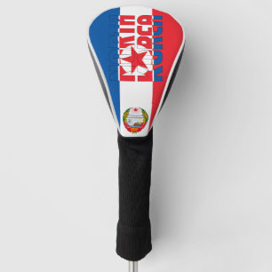 North Korea Flag Gorgeous Patriotic Golf Head Cover