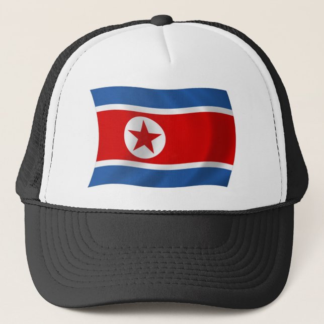 North Korea Flag Hat (Front)