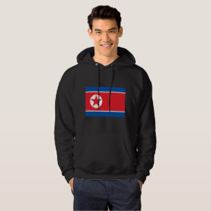 North Korea Flag Hoodie