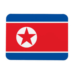 North Korea Flag Magnet