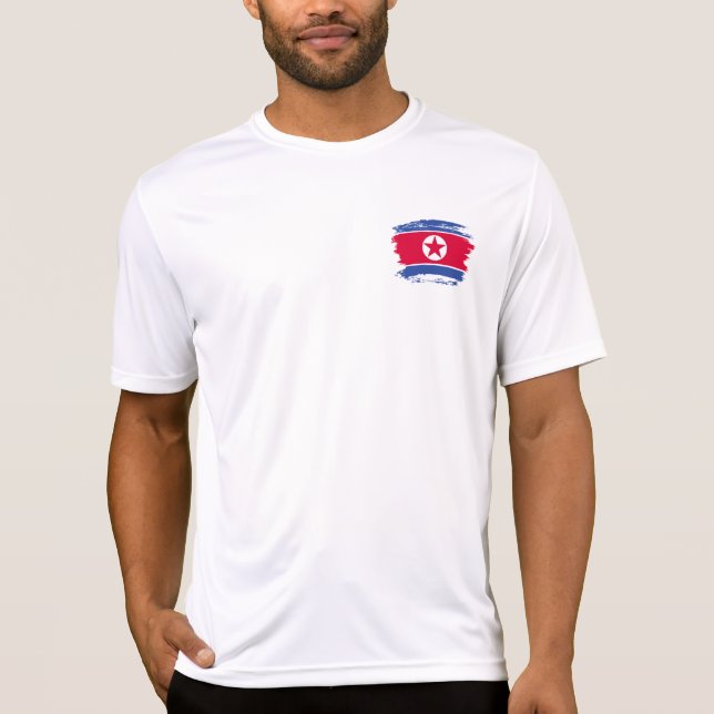 North Korea flag T-Shirt (Front)