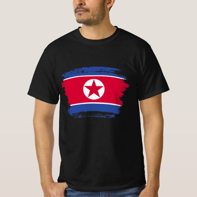 North Korea flag T-Shirt (Front)