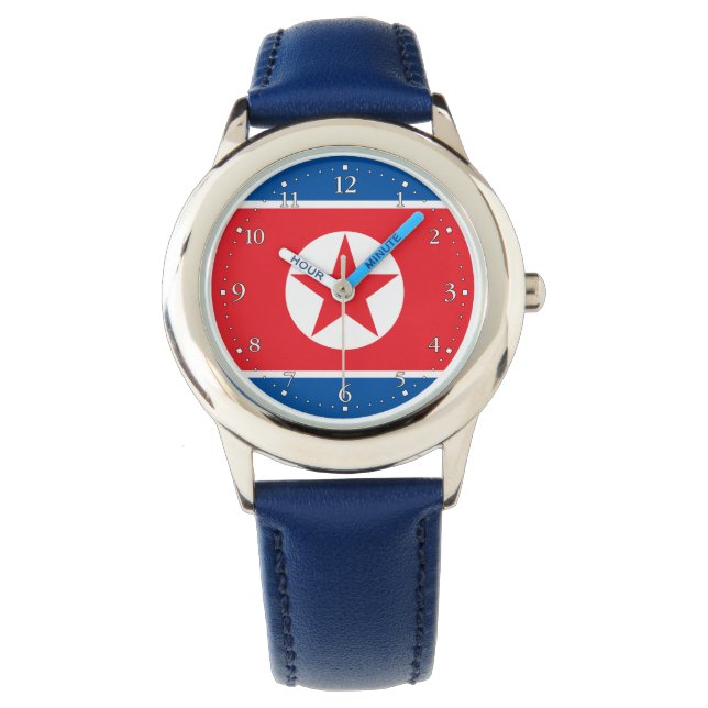 North Korea Flag Watch (Front)