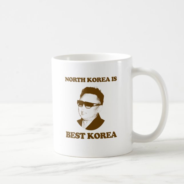 North Korea is best Korea Coffee Mug (Right)