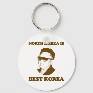 North Korea is best Korea Key Ring