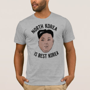 North Korea is Best Korea - Kim Jong Un Cartoon -. T-Shirt