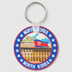 North Korea Key Ring