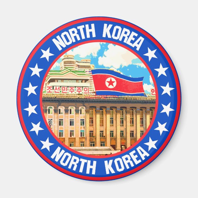 North Korea                                        Magnet (Front)