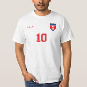 North Korea National Football Team Soccer Retro T-Shirt