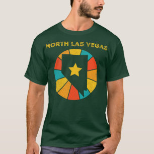 North Las Vegas Nevada Vintage Distressed Souvenir T-Shirt