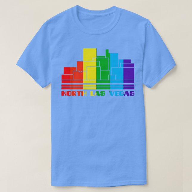 North Las Vegas Pride  North Las Vegas LGBT Gift L T-Shirt (Design Front)