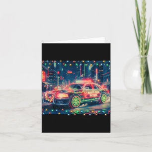 North Le Patrol Christmas Car Tee  Card