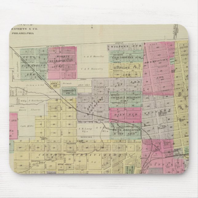 North Leavenworth, Kansas Mouse Pad (Front)