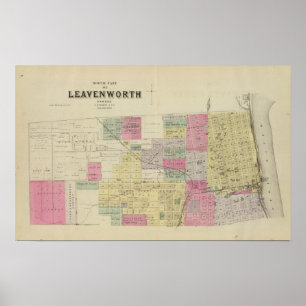 North Leavenworth, Kansas Poster