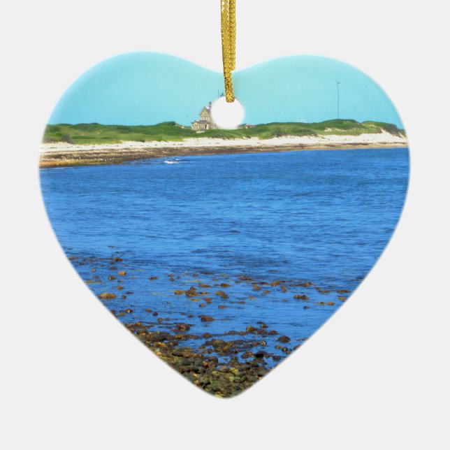 North Light Block Island Ceramic Tree Decoration (Front)