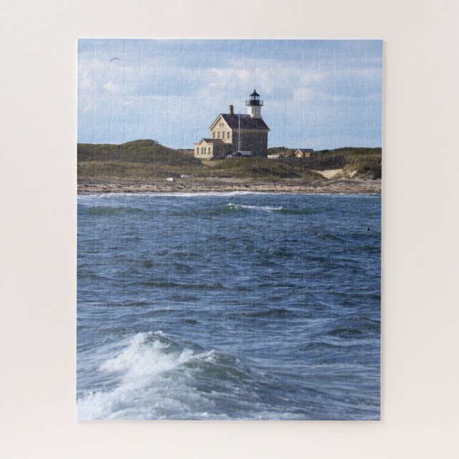 North Light Lighthouse Rhode Island Puzzle (Vertical)