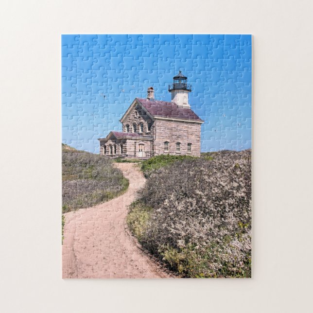 North Lighthouse, Block Island RI Puzzle (Vertical)