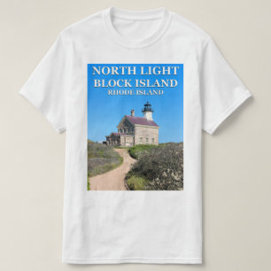 North Lighthouse, Block Island RI T-Shirt