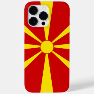 North Macedonia flag Case-Mate iPhone 14 Pro Max Case