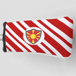 North Macedonia flag Golf Head Cover