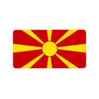 North Macedonia flag