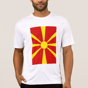 North Macedonia flag T-Shirt
