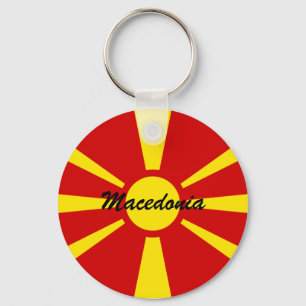 north macedonia key ring