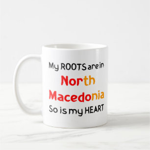 north macedonia roots coffee mug