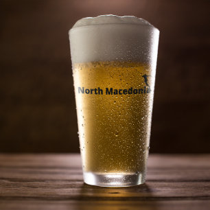 North Macedonia soccer  Glass