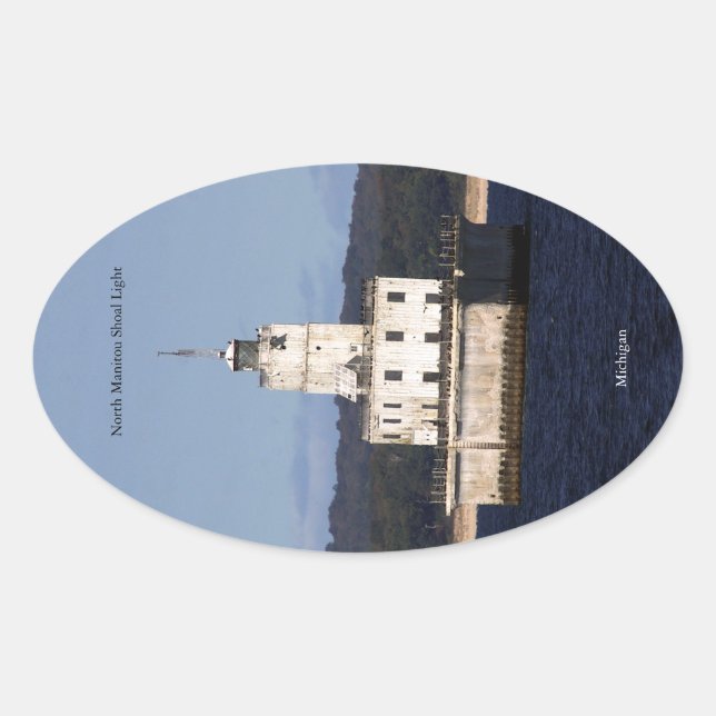 North Manitou Shoal Light sticker (Front)